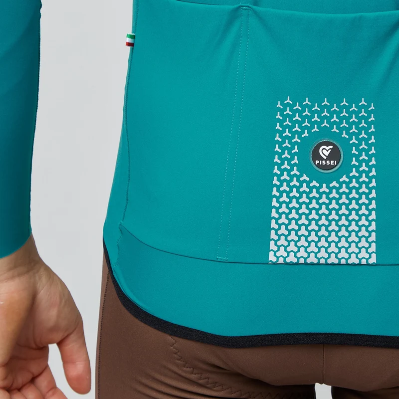 Maglia maniche lunghe Pissei Primapelle - Petrolio