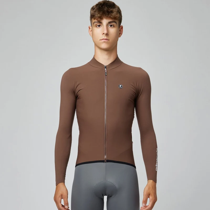 Maglia maniche lunghe Pissei Primapelle - Marrone