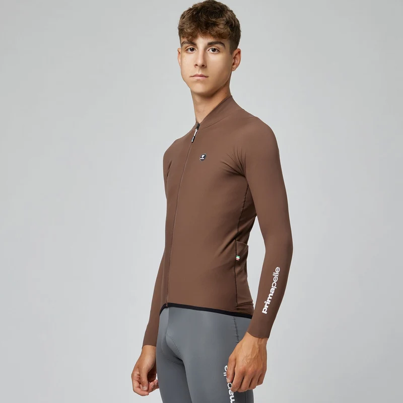 Maglia maniche lunghe Pissei Primapelle - Marrone