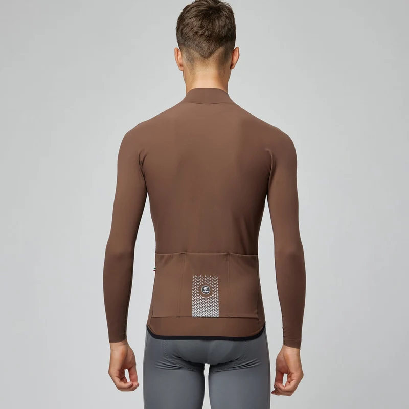 Maglia maniche lunghe Pissei Primapelle - Marrone
