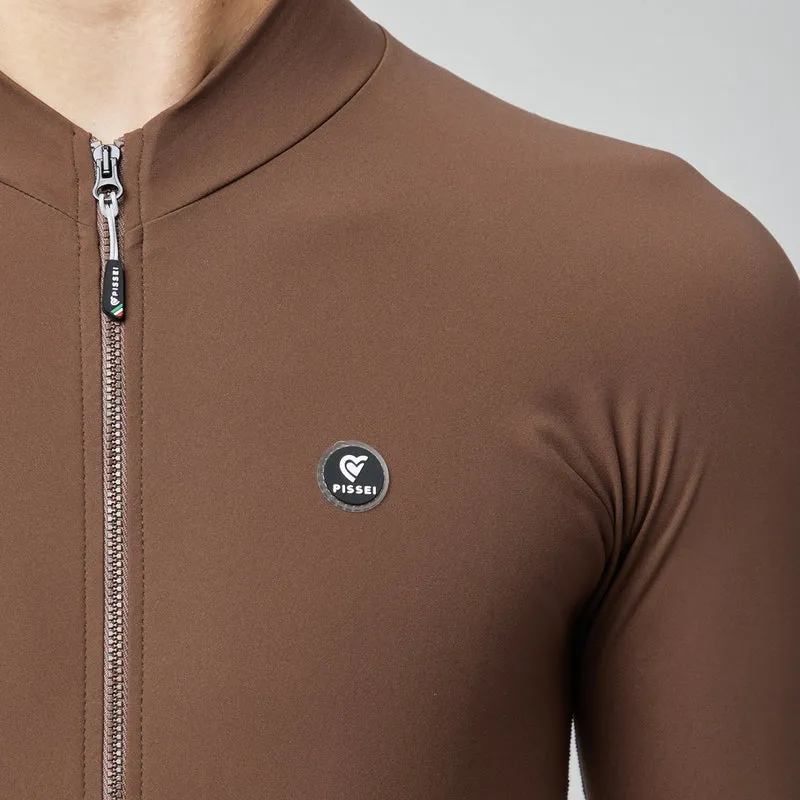 Maglia maniche lunghe Pissei Primapelle - Marrone