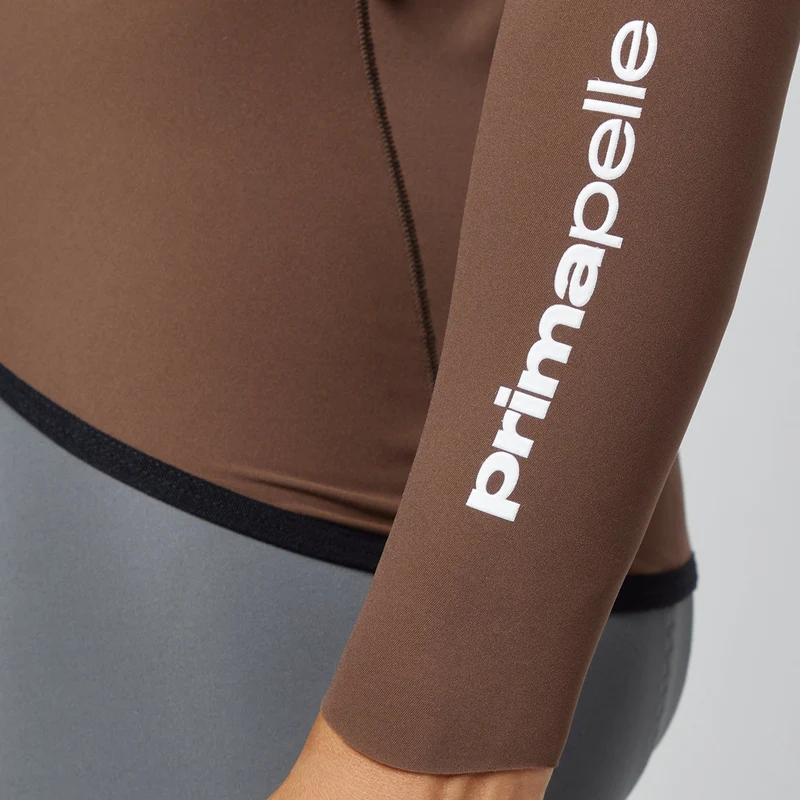 Maglia maniche lunghe Pissei Primapelle - Marrone