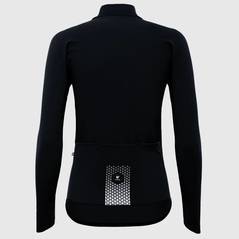 Maglia maniche lunghe donna Pissei Primapelle - Nero