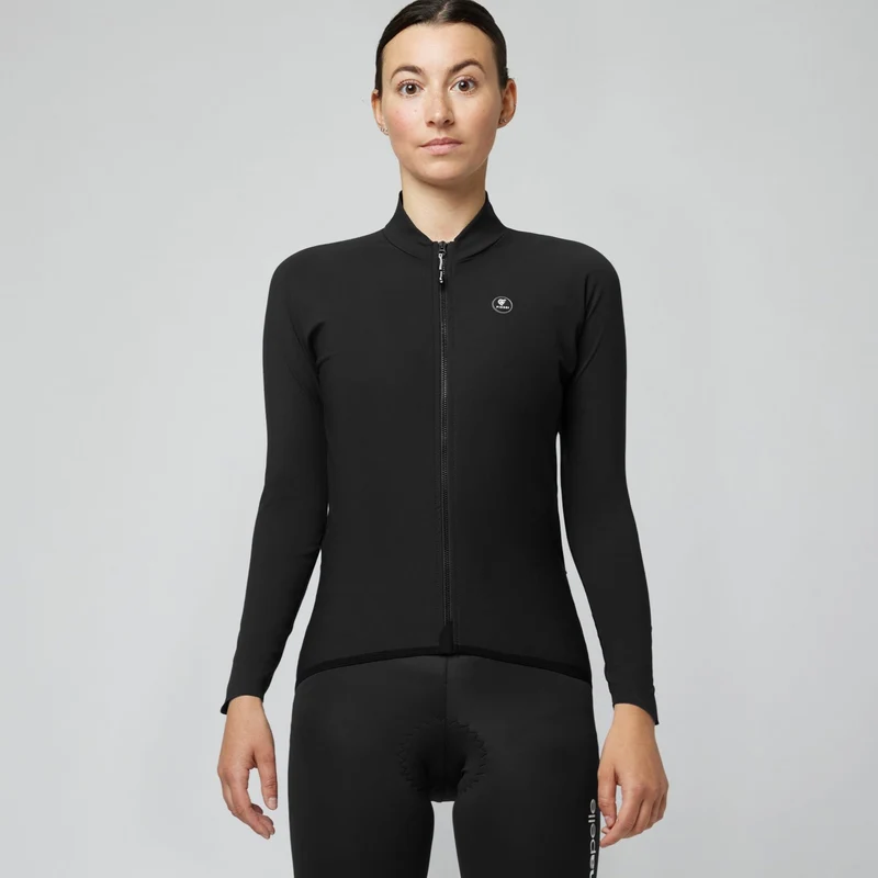 Maglia maniche lunghe donna Pissei Primapelle - Nero