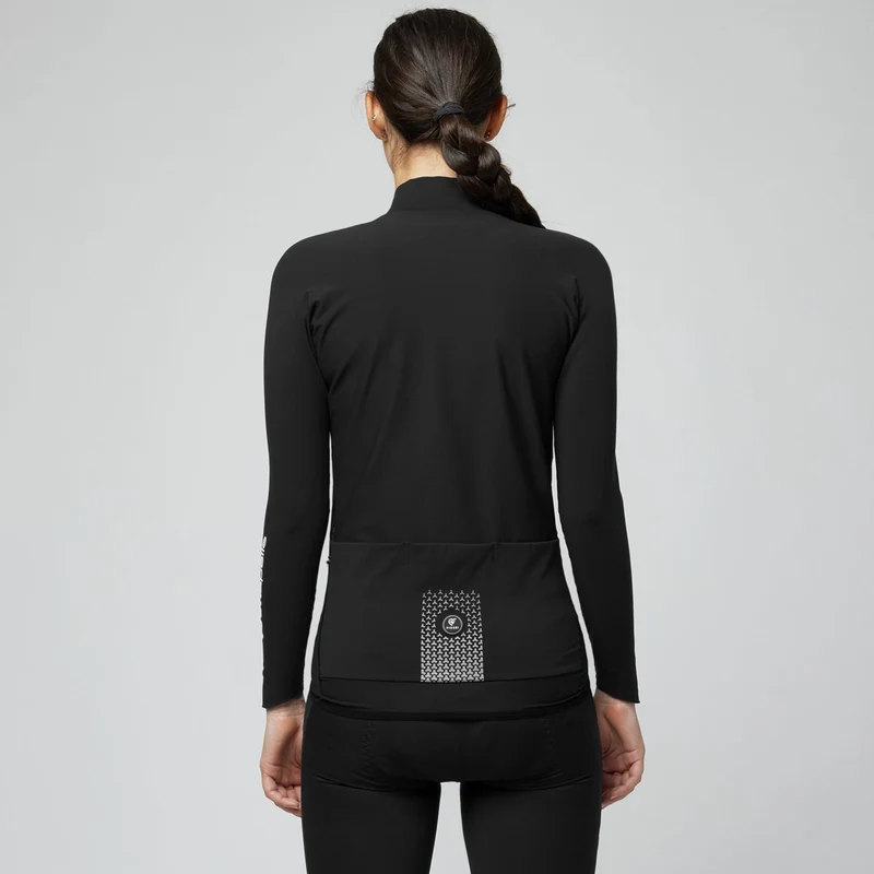 Maglia maniche lunghe donna Pissei Primapelle - Nero
