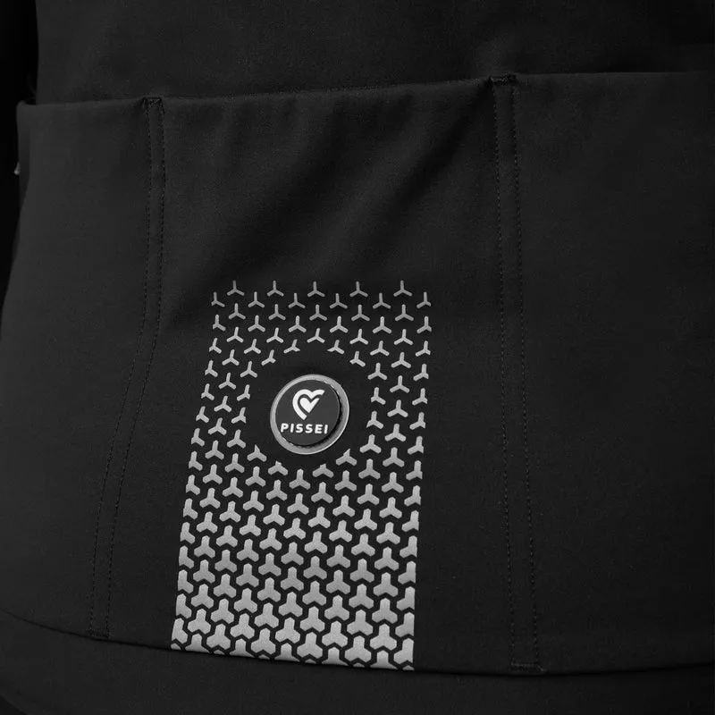 Maglia maniche lunghe donna Pissei Primapelle - Nero
