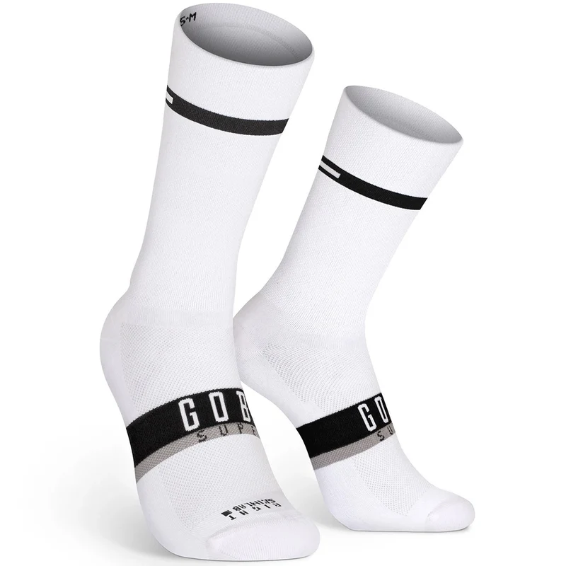 Calze Gobik Superb Horizon Extra Long - Bianco