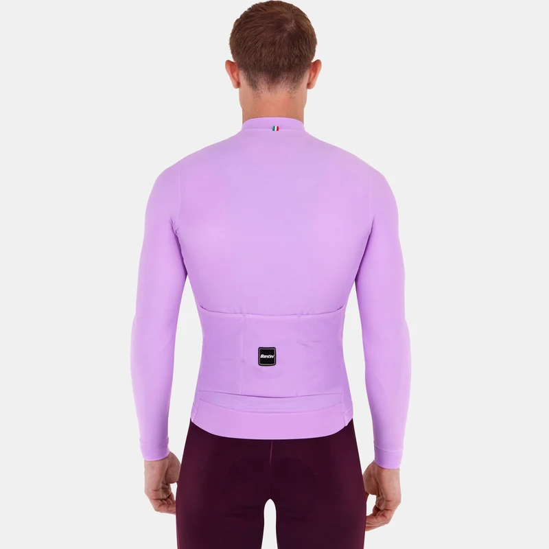 Maglia maniche lunghe Santini RTR - Viola