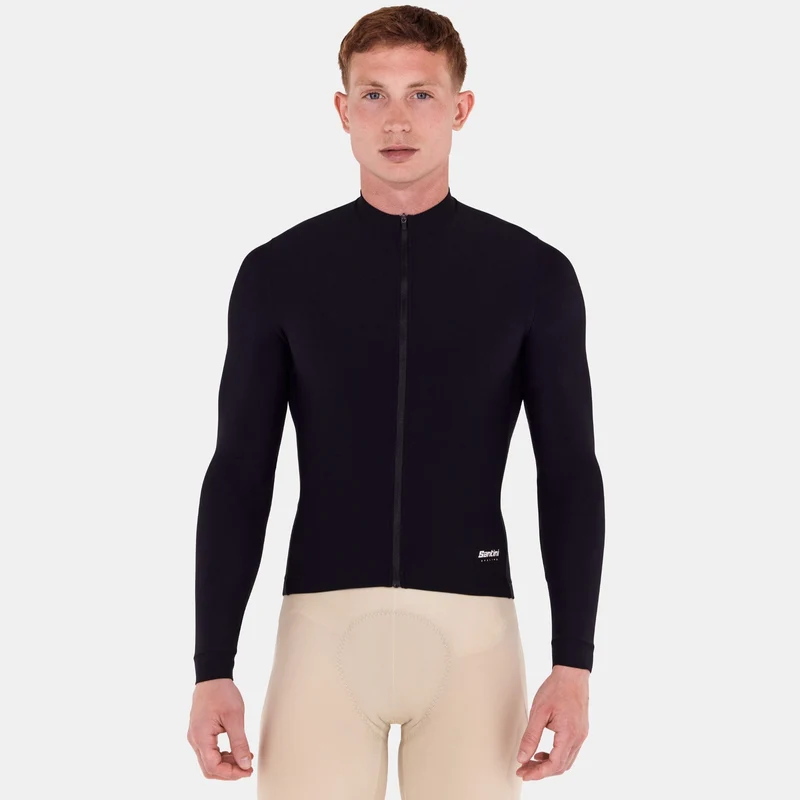 Maglia maniche lunghe Santini RTR - Nero