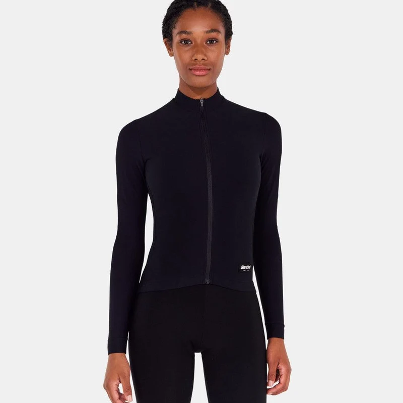 Maglia maniche lunghe Santini RTR - Nero