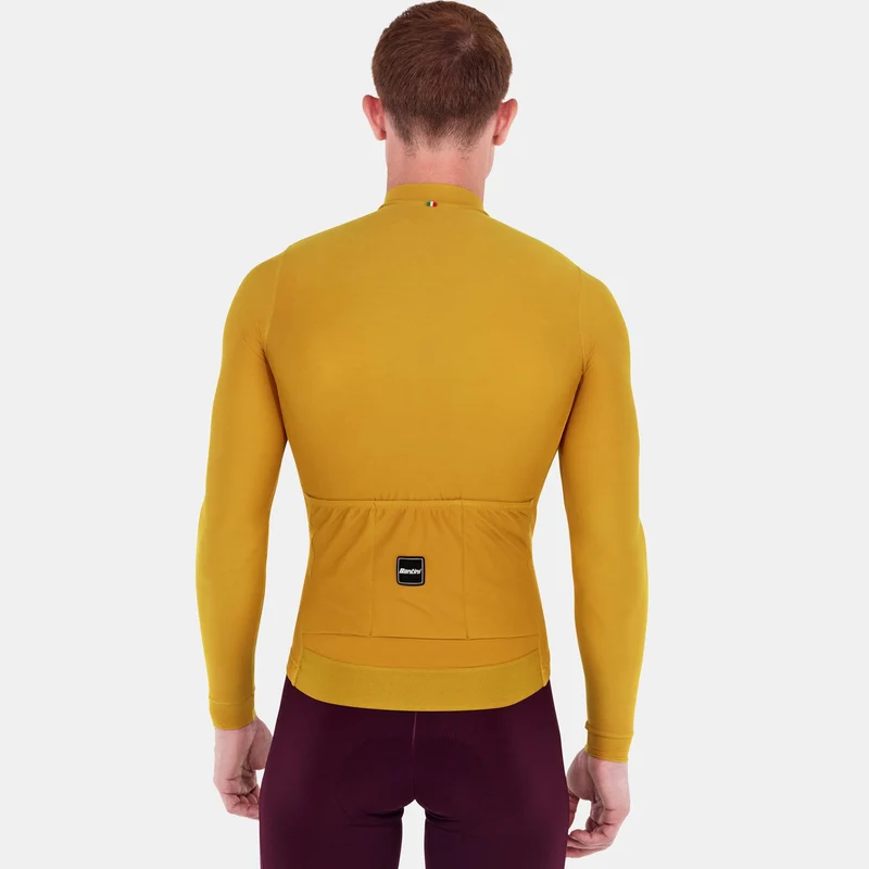 Maglia maniche lunghe Santini RTR - Giallo