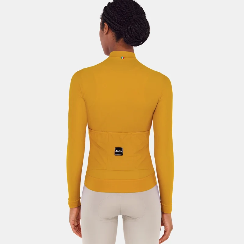 Maglia maniche lunghe Santini RTR - Giallo
