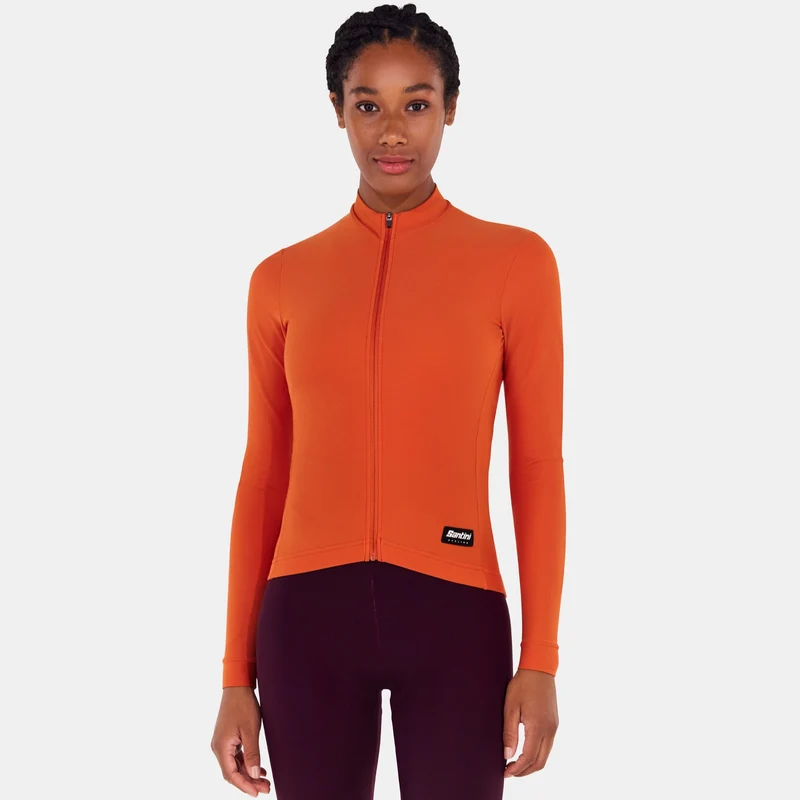 Maglia maniche lunghe Santini RTR - Arancio