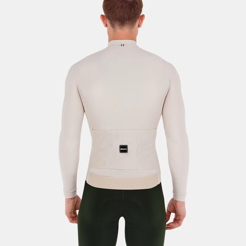 Maglia maniche lunghe Santini RTR - Beige
