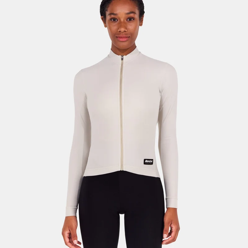 Maglia maniche lunghe Santini RTR - Beige
