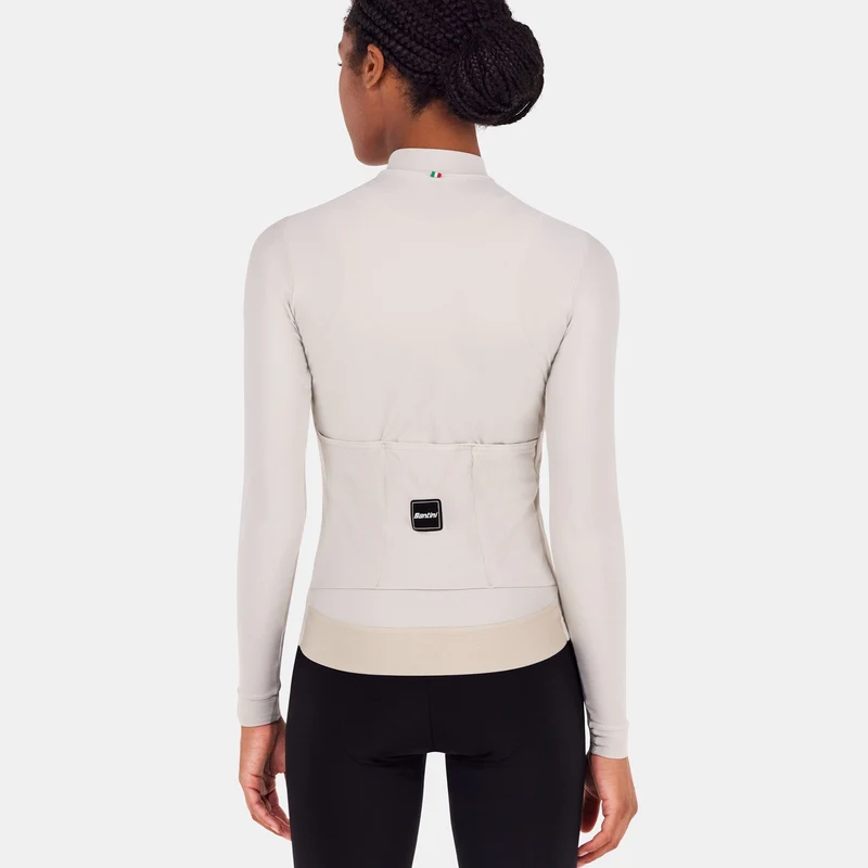 Maglia maniche lunghe Santini RTR - Beige