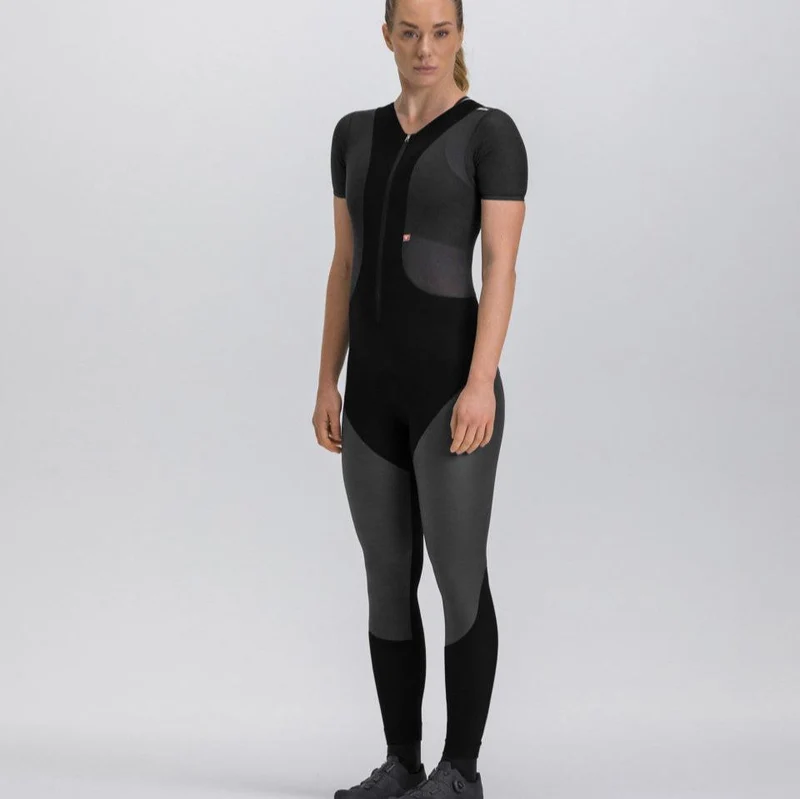 Calzamaglia donna Santini Vega Dry - Nero