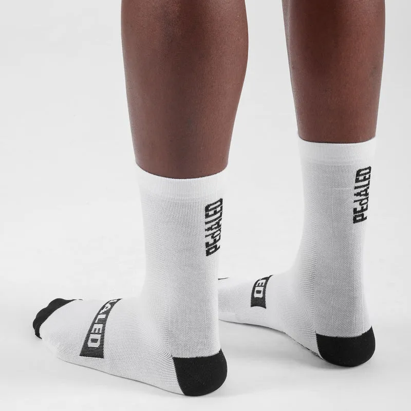Calze Pedaled Element Primaloft - Bianco
