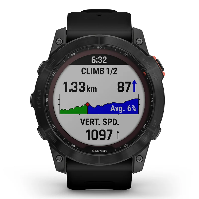 Garmin Fenix 7X Solar Edition - Nero