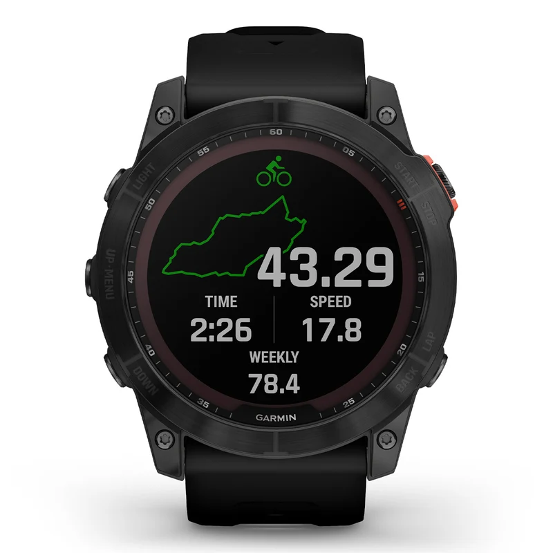 Garmin Fenix 7X Solar Edition - Nero