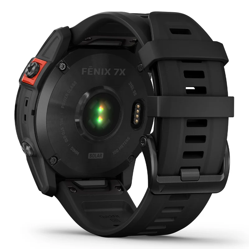 Garmin Fenix 7X Solar Edition - Nero