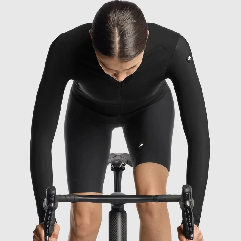 Maglia maniche lunghe donna Assos DYORA R Spring Fall LS S11 - Nero