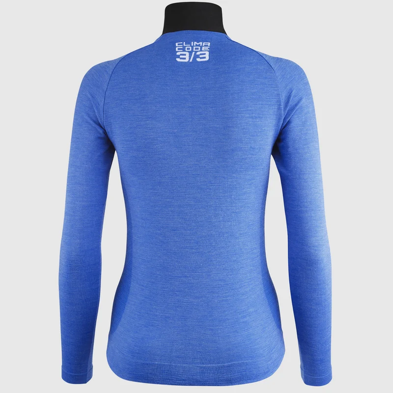 Maglia intima donna maniche lunghe Assos Ultraz Winter LS P1 - Blu