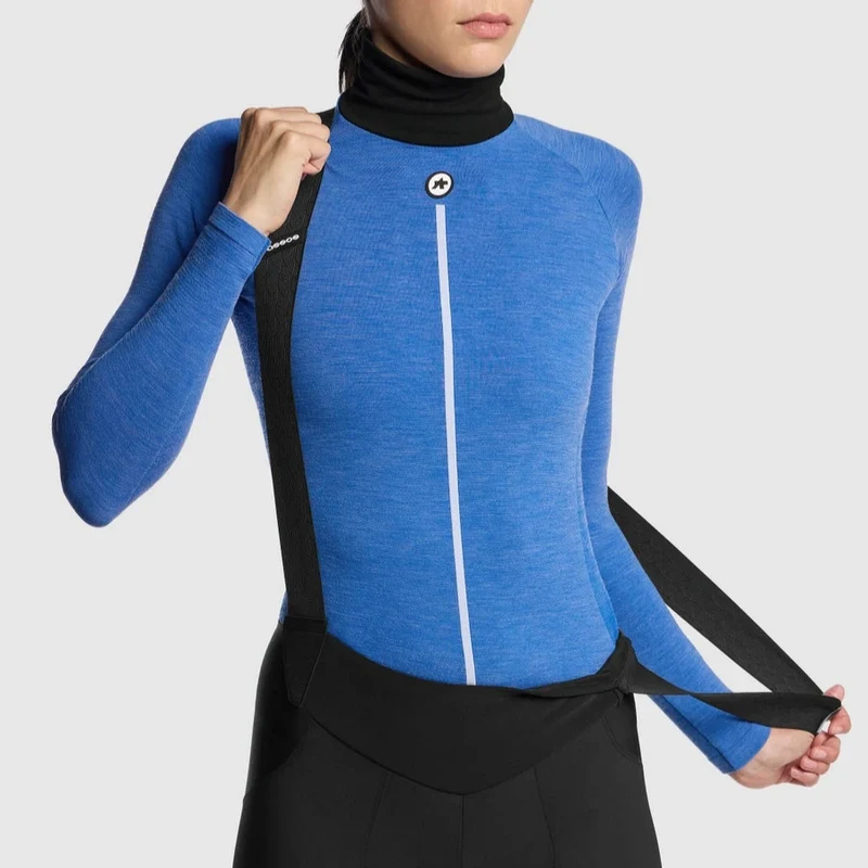 Maglia intima donna maniche lunghe Assos Ultraz Winter LS P1 - Blu