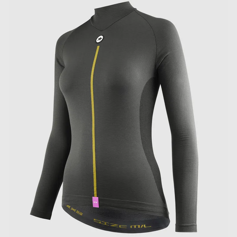 Maglia intima donna maniche lunghe Assos Spring Fall LS P1 - Nero