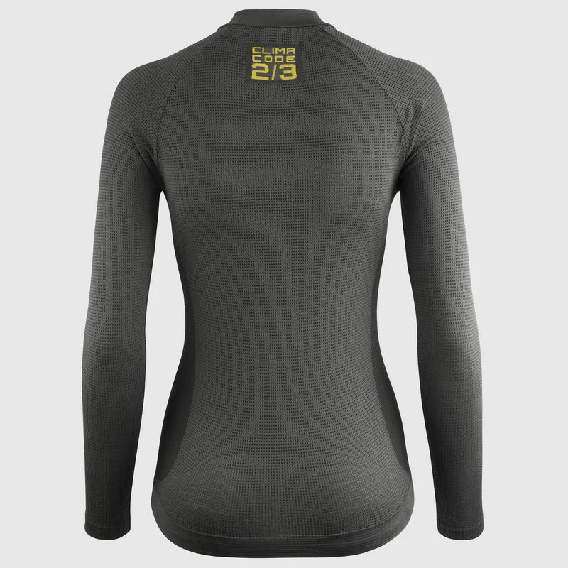 Maglia intima donna maniche lunghe Assos Spring Fall LS P1 - Nero