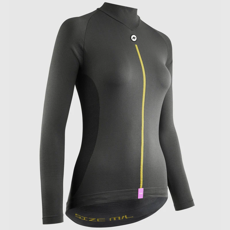 Maglia intima donna maniche lunghe Assos Spring Fall LS P1 - Nero