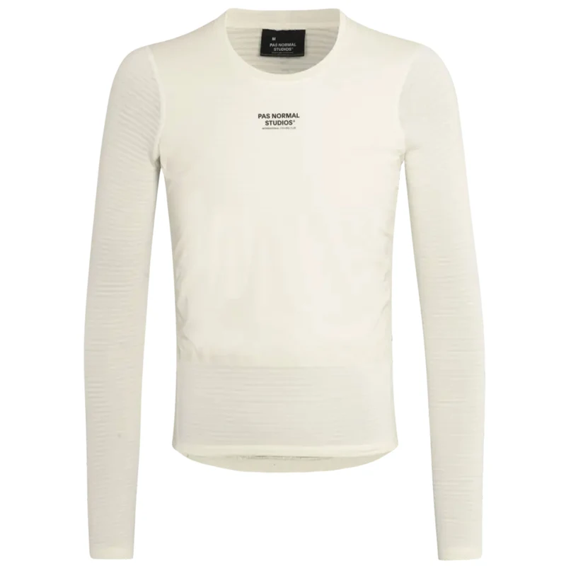 Maglia intima maniche lunghe Pas Normal Studios Thermal Windproof - Bianco