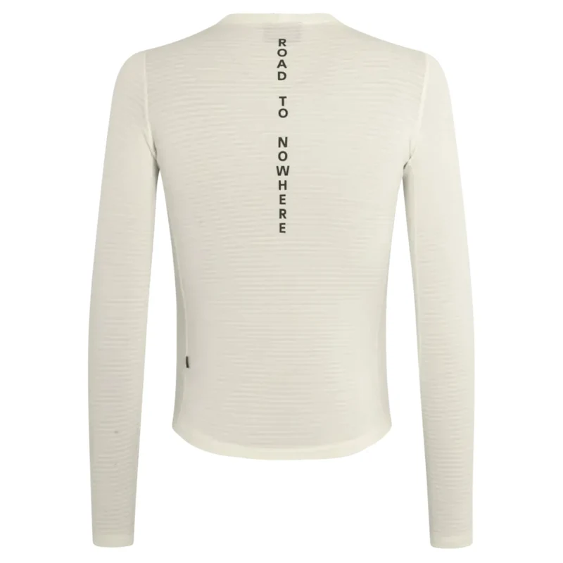 Maglia intima maniche lunghe Pas Normal Studios Thermal Windproof - Bianco
