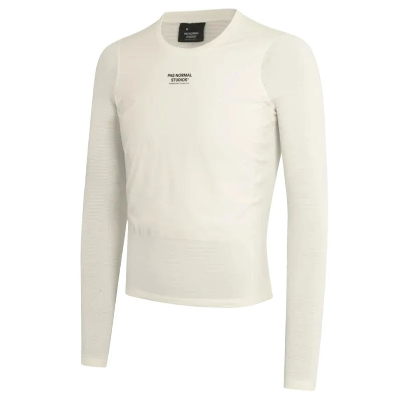 Maglia intima maniche lunghe Pas Normal Studios Thermal Windproof - Bianco