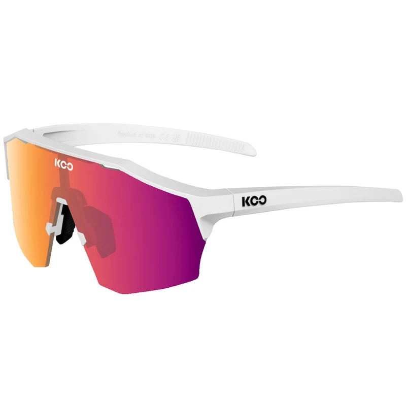 Occhiali KOO Alibi Large - White Matt Fuchsia Photo