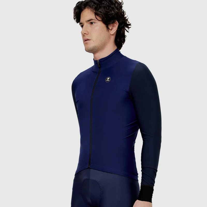 Maglia maniche lunghe Pissei Monviso - Blu