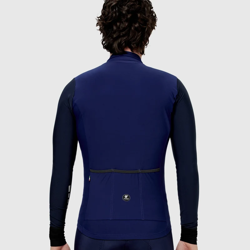 Maglia maniche lunghe Pissei Monviso - Blu