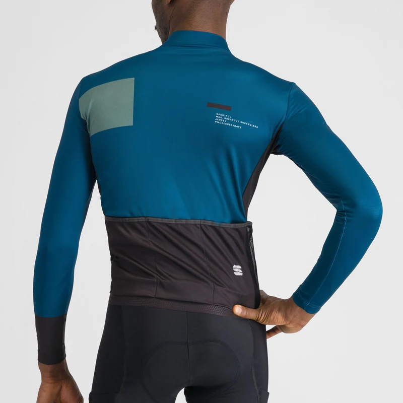 Maglia maniche lunghe Sportful Breakout Supergiara - Blu