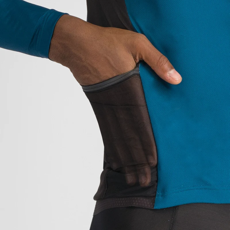 Maglia maniche lunghe Sportful Breakout Supergiara - Blu