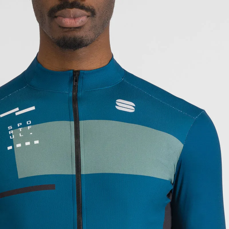 Maglia maniche lunghe Sportful Breakout Supergiara - Blu