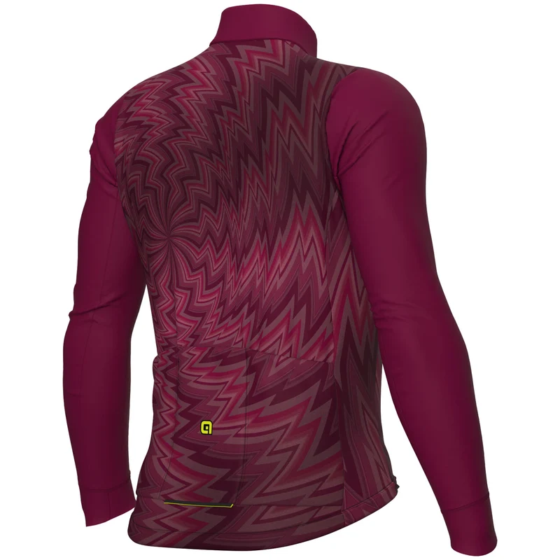 Maglia maniche lunghe Ale PR-E Liquid - Bordeaux