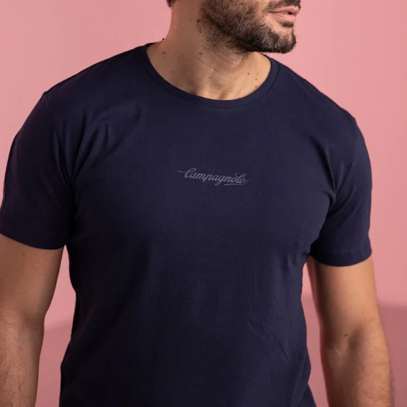 T-Shirt Campagnolo Ruota Alata - Blu