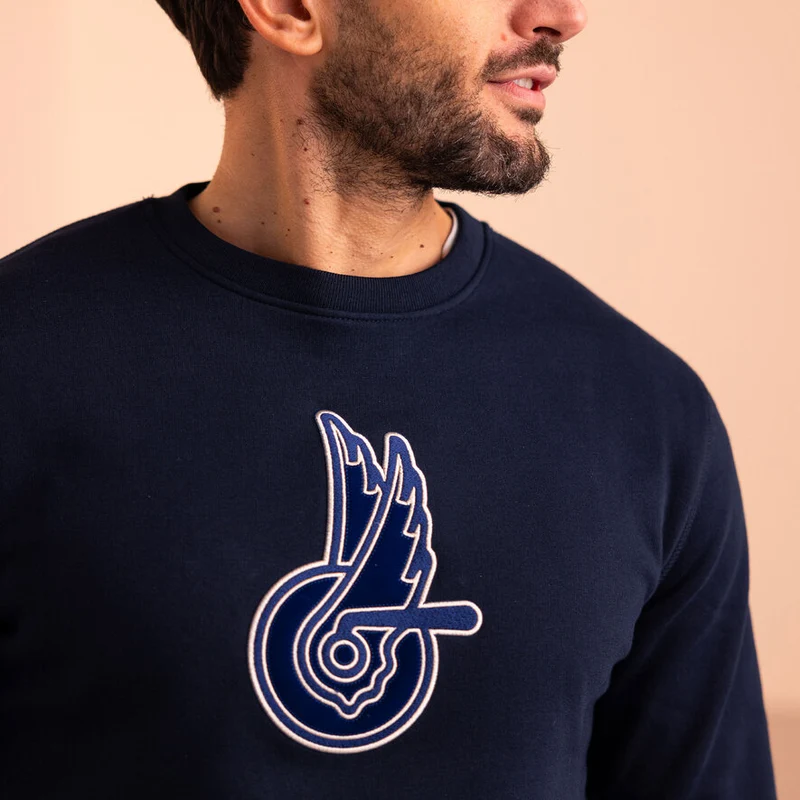 Felpa Campagnolo Ruota Alata - Blu