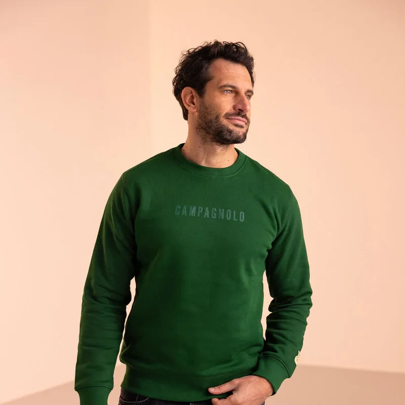 Felpa Campagnolo Logo - Verde
