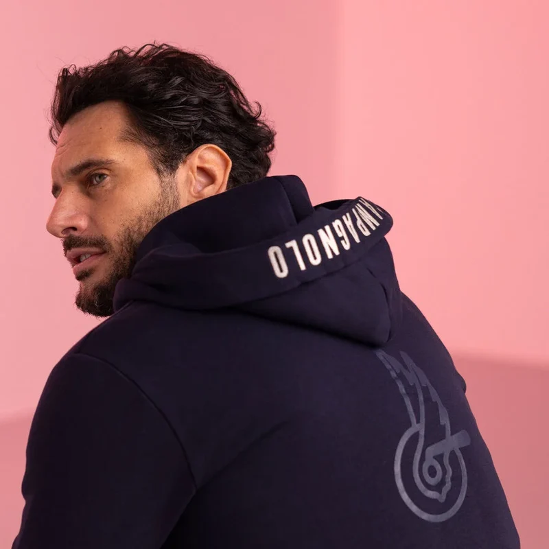 Felpa con cappuccio Campagnolo - Blu