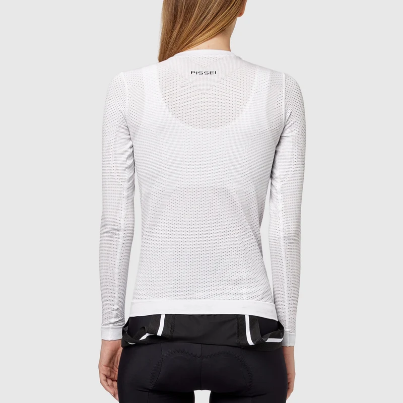 Maglia intima donna maniche lunghe Pissei Mindanao - Bianco