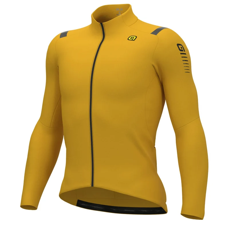 Maglia maniche lunghe Ale R-EV1 Warm Race - Giallo