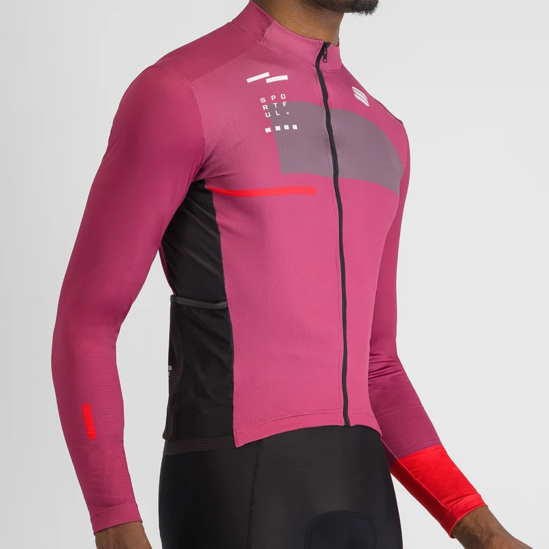 Maglia maniche lunghe Sportful Breakout Supergiara - Viola