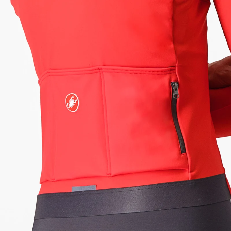 Maglia donna maniche lunghe Castelli Espresso Thermal - Rosa