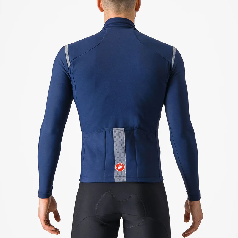 Maglia maniche lunghe Castelli Tutto Nano RoS - Blu scuro